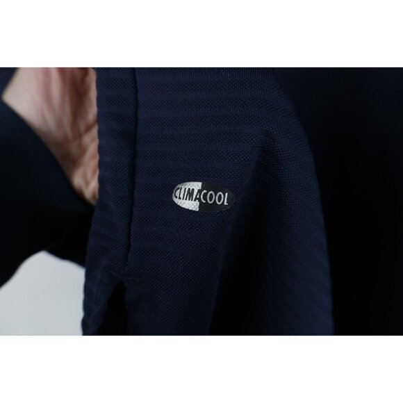 Adidas Golf Mens 3XL Sun Faded Block M University of Michigan Football Polo Blue - Picture 12 of 16